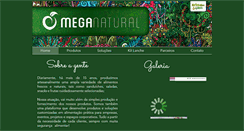 Desktop Screenshot of meganatural.com.br